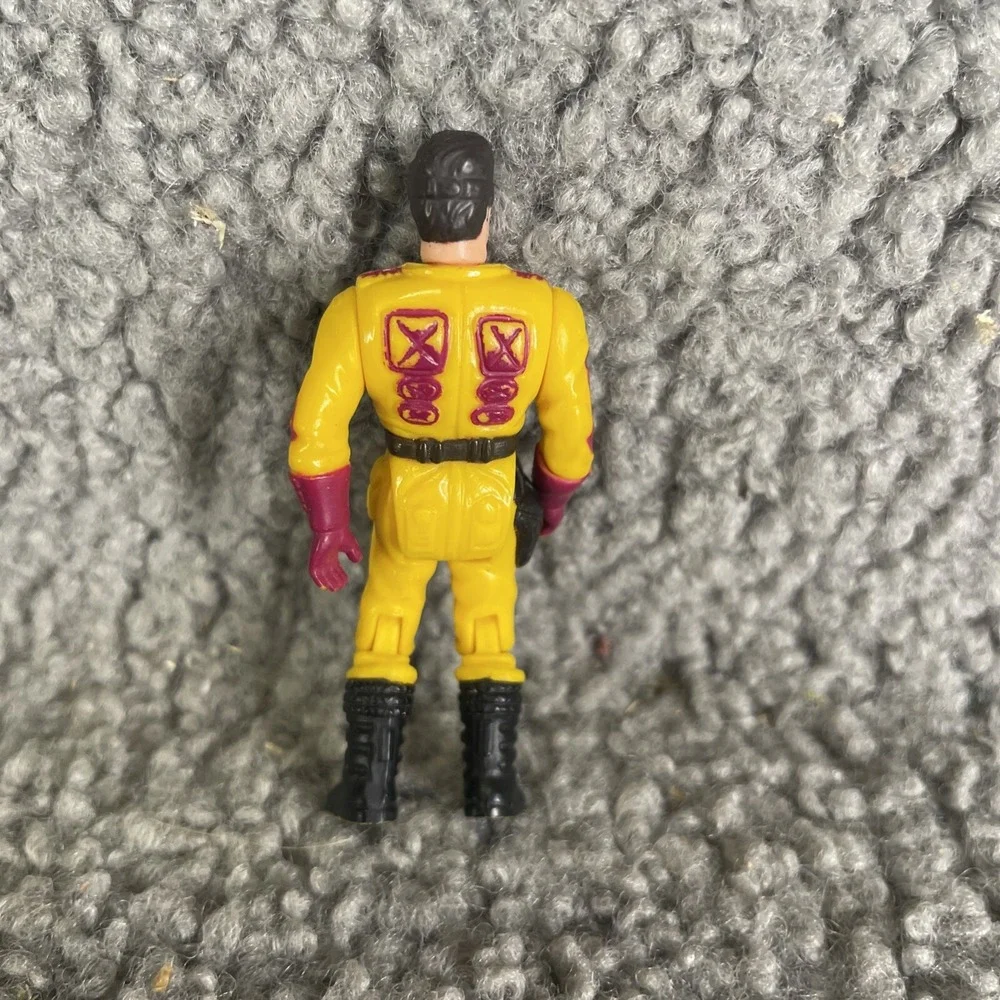 Vintage 1985 Kenner M.A.S.K. Brad Turner Condor Pilot Yellow Action‎ Figure